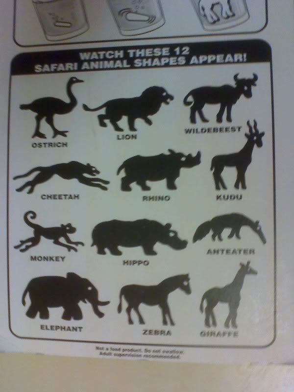 I LOVE THE DOLLAR TREE MAGIC GROW SAFARI ANIMALS